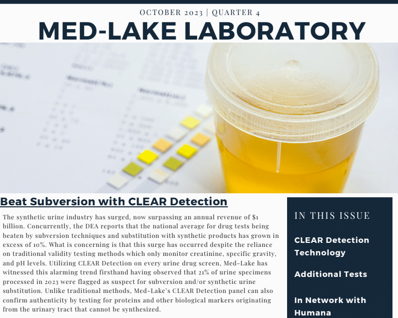 Med-Lake Lab Q4 2023 Newsletter
