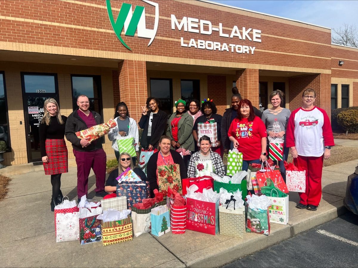 Happy Holidays from Med Lake Labs!