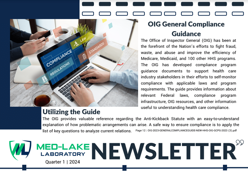 Med-Lake Lab Q1 2024 Newsletter